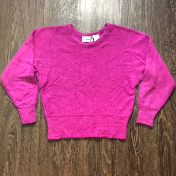 Vintage Jeremy Scott By Braemar Angora Sweater - Picture 4 of 16